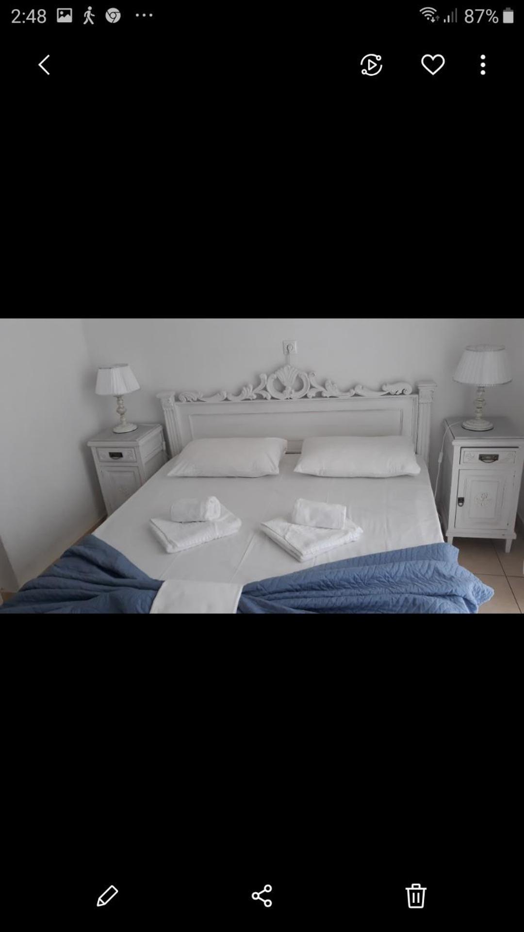 Christos Rooms Palaiochora Bilik gambar
